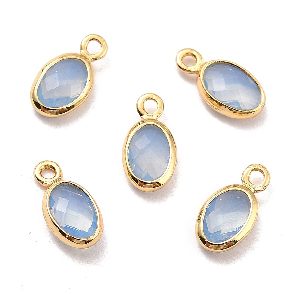 PandaHall Eco-Friendly Brass with Glass Pendants, Long-Lasting Plated, Lead Free & Cadmium Free & Nickel Free, Oval, Real 18K Gold Plated...
PandaHall Eco-Friendly Brass with Glass Pendants, Long-Lasting Plated, Lead Free & Cadmium Free & Nickel Free, Oval, Real 18K Gold Plated...