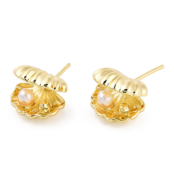 PandaHall Natural Pearl Shell/Scallop Shape Stud Earrings with 925 Sterling Silver Pins, Brass Jewelry for Women, Real 14K Gold Plated...
PandaHall Natural Pearl Shell/Scallop Shape Stud Earrings with 925 Sterling Silver Pins, Brass Jewelry for Women, Real 14K Gold Plated...