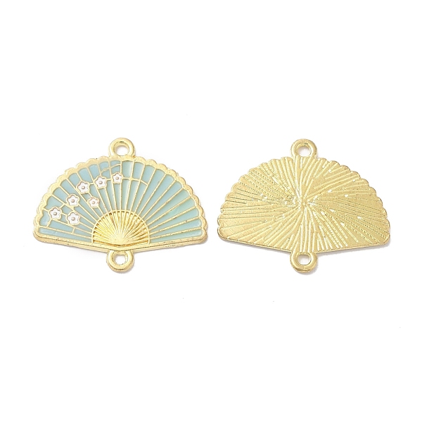 PandaHall Alloy Enamel Links Connectors, Golden, Fan with Flower, Blue, 20x24x1mm, Hole: 1.6mm Alloy+Enamel Fan Blue
PandaHall Alloy Enamel Links Connectors, Golden, Fan with Flower, Blue, 20x24x1mm, Hole: 1.6mm Alloy+Enamel Fan Blue