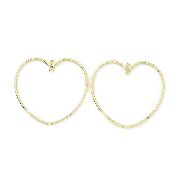 PandaHall Alloy Chandelier Components 2-Loop Link Pendants, Heart, Golden, 41x43x1.5mm, Hole: 1.5mm Alloy Heart
PandaHall Alloy Chandelier Components 2-Loop Link Pendants, Heart, Golden, 41x43x1.5mm, Hole: 1.5mm Alloy Heart