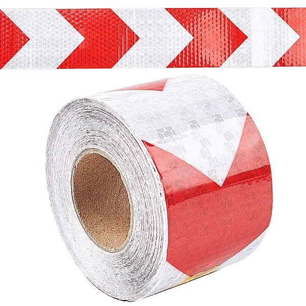 PandaHall 2" X 33ft Reflective Hazard Warning Tape Red White High Intensity Waterproof Reflector Safety Tape Marking Tape for Outdoor Steps...
PandaHall 2" X 33ft Reflective Hazard Warning Tape Red White High Intensity Waterproof Reflector Safety Tape Marking Tape for Outdoor Steps...