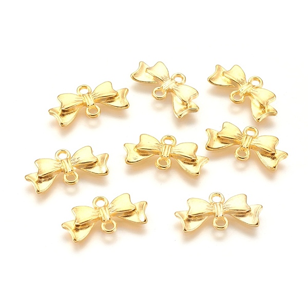 PandaHall Alloy Links connectors, Lead Free and Cadmium Free, Bowknot, Golden, 20mm long, 10mm wide, 3mm thick, hole: 2mm Alloy Bowknot
PandaHall Alloy Links connectors, Lead Free and Cadmium Free, Bowknot, Golden, 20mm long, 10mm wide, 3mm thick, hole: 2mm Alloy Bowknot