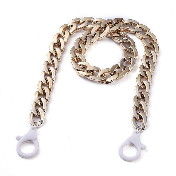 PandaHall Personalized CCB Plastic Curb Chain Necklaces, Eyeglass Chains, Handbag Chains, with Plastic Lobster Claw Clasps, Golden, White...
PandaHall Personalized CCB Plastic Curb Chain Necklaces, Eyeglass Chains, Handbag Chains, with Plastic Lobster Claw Clasps, Golden, White...