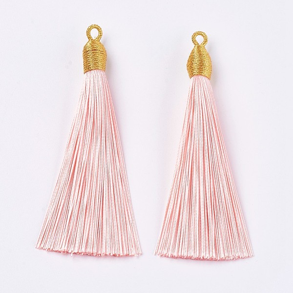 PandaHall Polyester Tassel Big Pendants Decoration, Misty Rose, 85~90x9~10mm, Hole: 3mm Polyester Red
PandaHall Polyester Tassel Big Pendants Decoration, Misty Rose, 85~90x9~10mm, Hole: 3mm Polyester Red