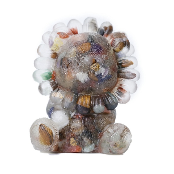 PandaHall Resin Lion Display Decoration, with Natural Mixed Goldstone Chips inside Statues for Home Office Decorations, 50x30x60mm Mixed...
PandaHall Resin Lion Display Decoration, with Natural Mixed Goldstone Chips inside Statues for Home Office Decorations, 50x30x60mm Mixed...