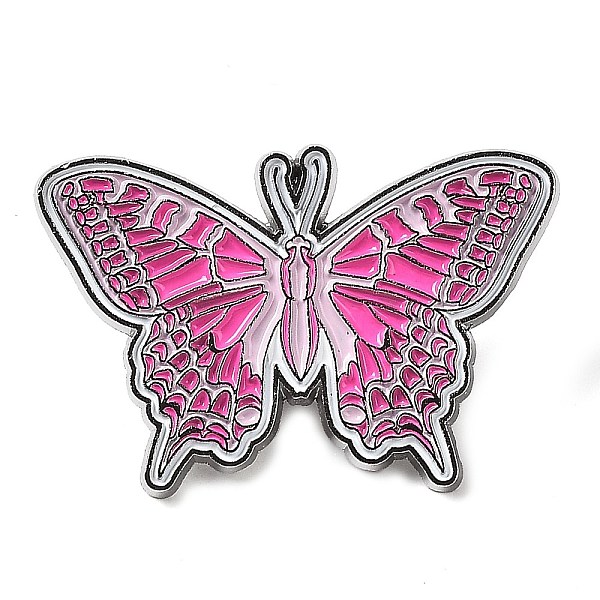 PandaHall Pink Series Enamel Pin, Platinum Zinc Alloy Brooch for Women, Butterfly, 24x35.5x1.5mm Alloy+Enamel Butterfly
PandaHall Pink Series Enamel Pin, Platinum Zinc Alloy Brooch for Women, Butterfly, 24x35.5x1.5mm Alloy+Enamel Butterfly