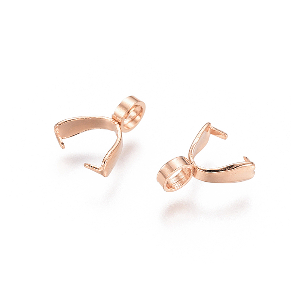 PandaHall 304 Stainless Steel Ice Pick Pinch Bails, Rose Gold, 9x7x2.5mm, Hole: 2.5mm, Pin: 0.6mm 304 Stainless Steel
PandaHall 304 Stainless Steel Ice Pick Pinch Bails, Rose Gold, 9x7x2.5mm, Hole: 2.5mm, Pin: 0.6mm 304 Stainless Steel