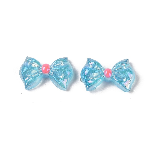 PandaHall Glitter Plated Resin Cabochons, Bowknot, Sky Blue, 15x23x7mm Resin Bowknot
PandaHall Glitter Plated Resin Cabochons, Bowknot, Sky Blue, 15x23x7mm Resin Bowknot