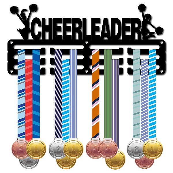PandaHall Sports Theme Iron Medal Hanger Holder Display Wall Rack, with Screws, Cheerleader Pattern, 130x290mm Iron Sports
PandaHall Sports Theme Iron Medal Hanger Holder Display Wall Rack, with Screws, Cheerleader Pattern, 130x290mm Iron Sports