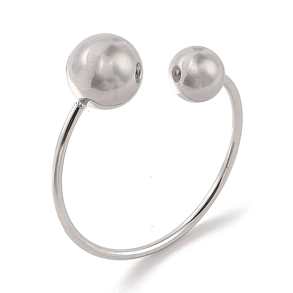 PandaHall 304 Stainless Steel Round Cuff Rings for Women, Stainless Steel Color, Inner Diameter: 21mm 304 Stainless Steel Round
PandaHall 304 Stainless Steel Round Cuff Rings for Women, Stainless Steel Color, Inner Diameter: 21mm 304 Stainless Steel Round