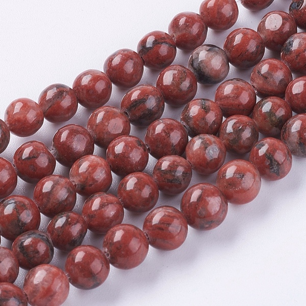 PandaHall Natural Sesame Jasper/Kiwi Jasper Beads Strands, Round, 6mm, Hole: 1mm Sesame Jasper Round
PandaHall Natural Sesame Jasper/Kiwi Jasper Beads Strands, Round, 6mm, Hole: 1mm Sesame Jasper Round