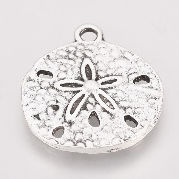 PandaHall Tibetan Style Alloy Pendants, Flat Round, Cadmium Free & Lead Free, Antique Silver, 19x17.5x2mm, Hole: 1mm Alloy Flat Round
PandaHall Tibetan Style Alloy Pendants, Flat Round, Cadmium Free & Lead Free, Antique Silver, 19x17.5x2mm, Hole: 1mm Alloy Flat Round