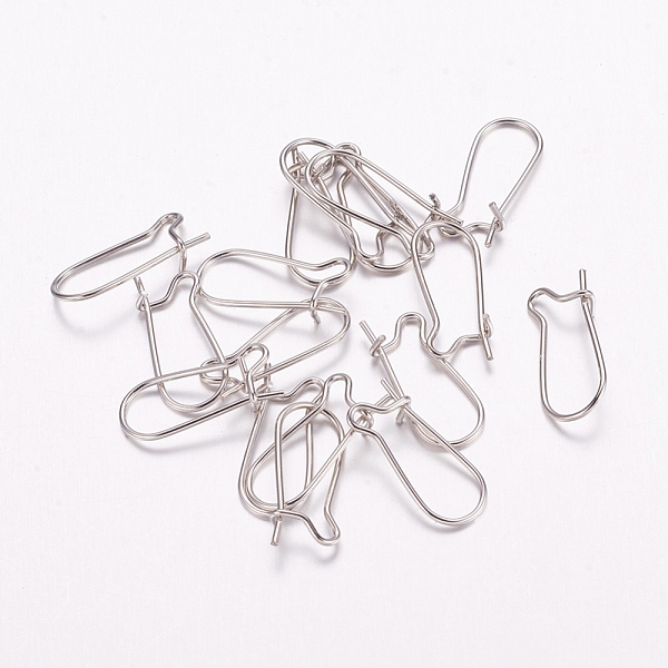 PandaHall Brass Hoop Earrings Findings Kidney Ear Wires, Lead Free and Cadmium Free, Platinum Plated, 24 Gauge, 16~18x8x0.5mm Brass
PandaHall Brass Hoop Earrings Findings Kidney Ear Wires, Lead Free and Cadmium Free, Platinum Plated, 24 Gauge, 16~18x8x0.5mm Brass