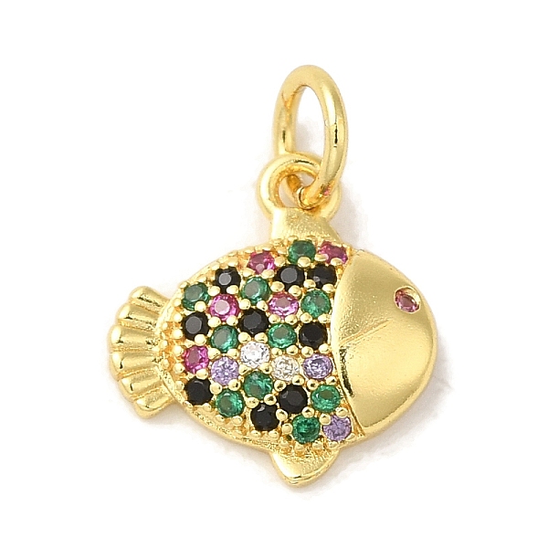 PandaHall Rack Plating Brass Micro Pave Cubic Zirconia Pendants, with Jump Ring, Long-Lasting Plated, Lead Free & Cadmium Free, Fish Charm..., Multicolor
PandaHall Rack Plating Brass Micro Pave Cubic Zirconia Pendants, with Jump Ring, Long-Lasting Plated, Lead Free & Cadmium Free, Fish Charm..., Multicolor