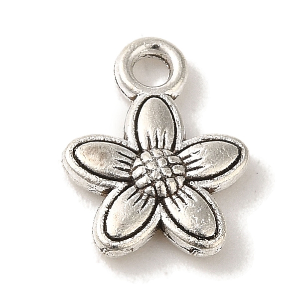 PandaHall Tibetan Style Alloy Pendants, Cadmium Free & Lead Free, Flower Charms, Antique Silver, 13x10x2.5mm, Hole: 1.8mm Alloy Flower
PandaHall Tibetan Style Alloy Pendants, Cadmium Free & Lead Free, Flower Charms, Antique Silver, 13x10x2.5mm, Hole: 1.8mm Alloy Flower
