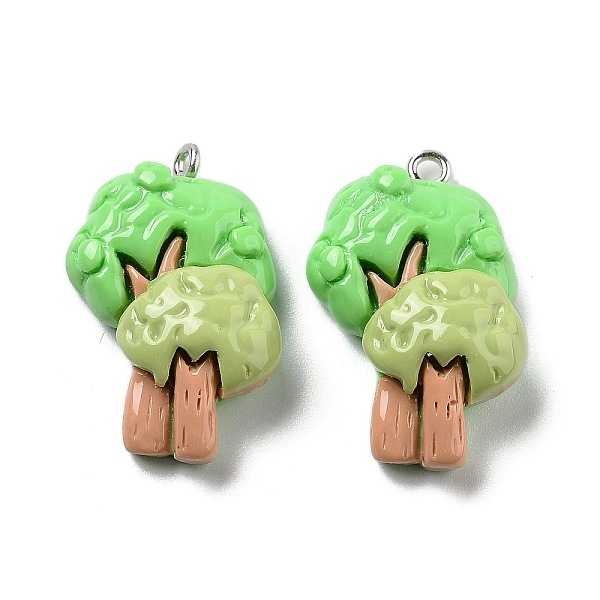 PandaHall Spring Theme Opaque Resin Pendants, Plant Charms, Tree, 29x19x8.5mm, Hole: 2mm Resin Tree
PandaHall Spring Theme Opaque Resin Pendants, Plant Charms, Tree, 29x19x8.5mm, Hole: 2mm Resin Tree