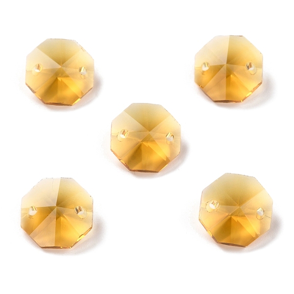 PandaHall Electroplate Glass Links Connectors, Faceted, for Chandelier Prism Beads Chain, DIY Craft Jewelry Decoration, Octagon, Goldenrod..., Gold
PandaHall Electroplate Glass Links Connectors, Faceted, for Chandelier Prism Beads Chain, DIY Craft Jewelry Decoration, Octagon, Goldenrod..., Gold