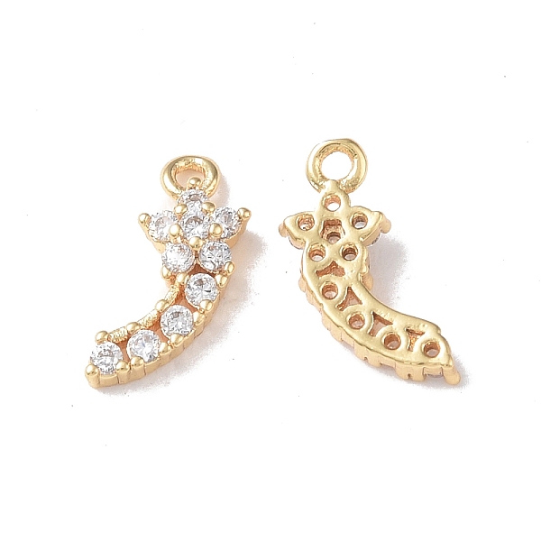PandaHall Brass Micro Pave Cubic Zirconia Pendants, Real 18K Gold Plated, 13x10x3mm, Hole: 1mm Brass+Cubic Zirconia Others Clear
PandaHall Brass Micro Pave Cubic Zirconia Pendants, Real 18K Gold Plated, 13x10x3mm, Hole: 1mm Brass+Cubic Zirconia Others Clear