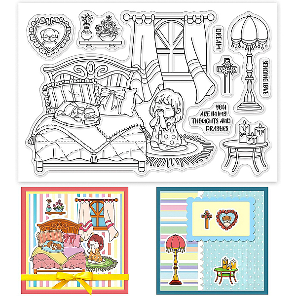 PandaHall PVC Plastic Stamps, for DIY Scrapbooking, Photo Album Decorative, Cards Making, Stamp Sheets, House Pattern, 16x11x0.3cm Plastic...
PandaHall PVC Plastic Stamps, for DIY Scrapbooking, Photo Album Decorative, Cards Making, Stamp Sheets, House Pattern, 16x11x0.3cm Plastic...
