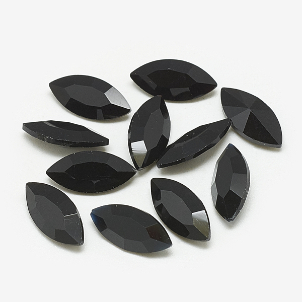 PandaHall Pointed Back Glass Rhinestone Cabochons, Faceted, Horse Eye, Jet, 6x3x2mm Glass Rhinestone Horse Eye Black
PandaHall Pointed Back Glass Rhinestone Cabochons, Faceted, Horse Eye, Jet, 6x3x2mm Glass Rhinestone Horse Eye Black