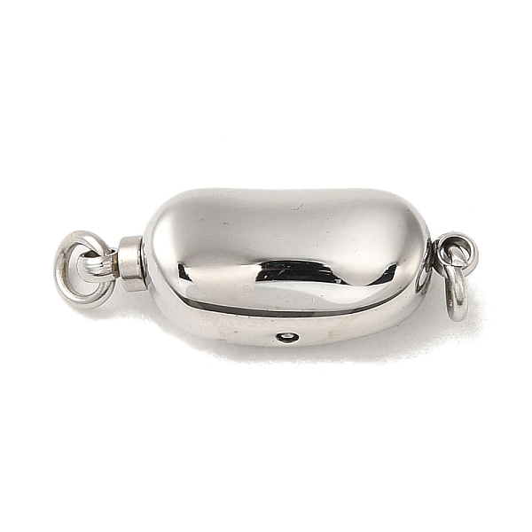 PandaHall 304 Stainless Steel Box Clasps, Stainless Steel Color, 8x17.5x6.5mm, Hole: 2.5mm 304 Stainless Steel
PandaHall 304 Stainless Steel Box Clasps, Stainless Steel Color, 8x17.5x6.5mm, Hole: 2.5mm 304 Stainless Steel