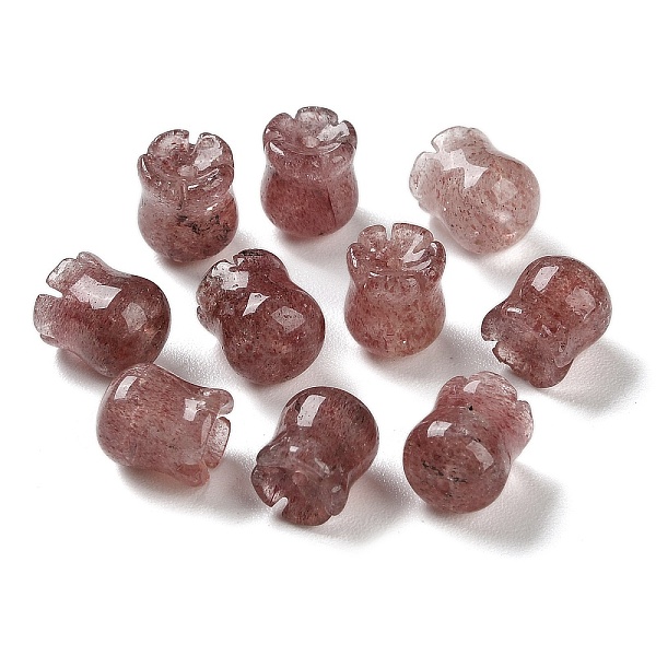 PandaHall Natural Strawberry Quartz Beads, Lily of The Valley, 10x9.5mm, Hole: 1.2mm Strawberry Quartz Flower
PandaHall Natural Strawberry Quartz Beads, Lily of The Valley, 10x9.5mm, Hole: 1.2mm Strawberry Quartz Flower
