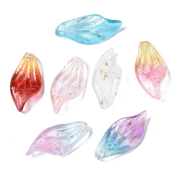 PandaHall Transparent Glass Pendants, Leaf, Mixed Color, 30x14x3.5mm, Hole: 1mm Glass Leaf Multicolor
PandaHall Transparent Glass Pendants, Leaf, Mixed Color, 30x14x3.5mm, Hole: 1mm Glass Leaf Multicolor