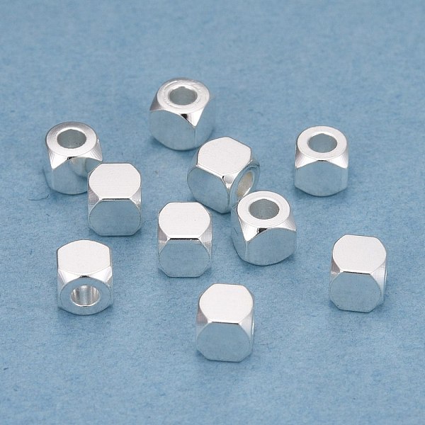 PandaHall 201 Stainless Steel Beads, Square, Silver, 4x4x4mm, Hole: 2mm 201 Stainless Steel Square
PandaHall 201 Stainless Steel Beads, Square, Silver, 4x4x4mm, Hole: 2mm 201 Stainless Steel Square