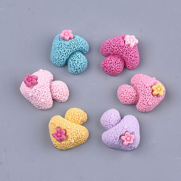 PandaHall Resin Cabochons, Mushroom with Flower, Mixed Color, 20~20.5x18x7.5~8mm Resin Mushroom Multicolor
PandaHall Resin Cabochons, Mushroom with Flower, Mixed Color, 20~20.5x18x7.5~8mm Resin Mushroom Multicolor