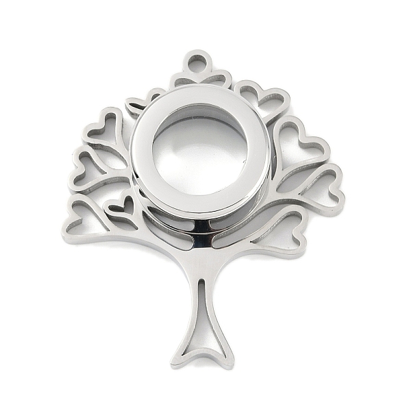 PandaHall 304 Stainless Stee Locket Pendants, with Glass, Tree Charm, Stainless Steel Color, 45x39x10.5mm, Hole: 2.2mm 304 Stainless Steel...
PandaHall 304 Stainless Stee Locket Pendants, with Glass, Tree Charm, Stainless Steel Color, 45x39x10.5mm, Hole: 2.2mm 304 Stainless Steel...