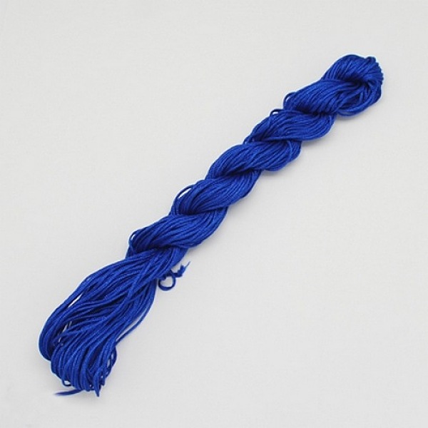 PandaHall 10M Nylon Jewelry Thread, Nylon Cord for Custom Woven Bracelets Making, Blue, 2mm Nylon Blue
PandaHall 10M Nylon Jewelry Thread, Nylon Cord for Custom Woven Bracelets Making, Blue, 2mm Nylon Blue