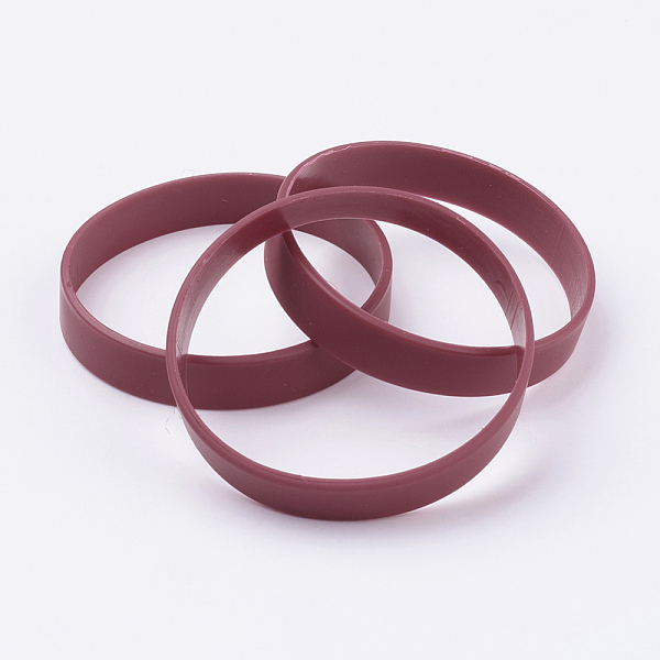 PandaHall Silicone Wristbands Bracelets, Cord Bracelets, Coconut Brown, 7-1/8 inch(18cm), 12x2mm Silicone Brown
PandaHall Silicone Wristbands Bracelets, Cord Bracelets, Coconut Brown, 7-1/8 inch(18cm), 12x2mm Silicone Brown