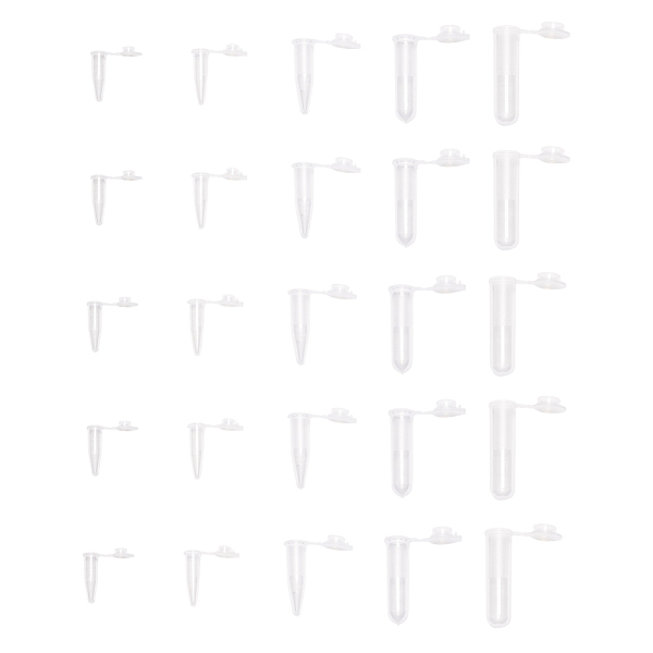 PandaHall Transparent Disposable Plastic Centrifuge Tube, with Cap, Lab Supplies, Clear, 21.5~53.5x12~21mm, capacity: 0.2~5ml, 300pcs/set...
PandaHall Transparent Disposable Plastic Centrifuge Tube, with Cap, Lab Supplies, Clear, 21.5~53.5x12~21mm, capacity: 0.2~5ml, 300pcs/set...