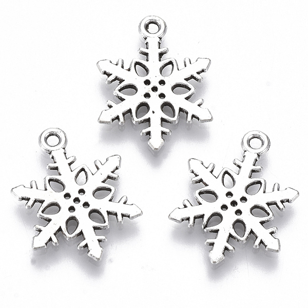 PandaHall Tibetan Style Alloy Pendants, Lead Free & Cadmium Free, Snowflake, Antique Silver, 19.5x15x1.5mm, Hole: 1.2mm, about 500pcs/500g...
PandaHall Tibetan Style Alloy Pendants, Lead Free & Cadmium Free, Snowflake, Antique Silver, 19.5x15x1.5mm, Hole: 1.2mm, about 500pcs/500g...