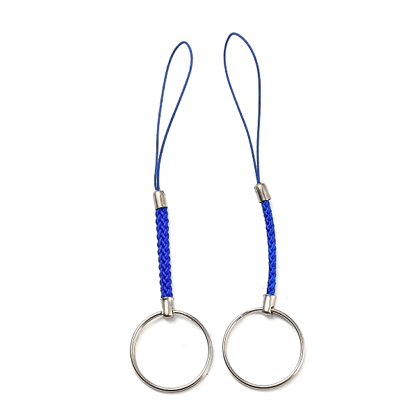 PandaHall Polyester Cord Mobile Straps, with Platinum Plated Iron Findings, Blue, 10.1~10.2cm Polyester Blue
PandaHall Polyester Cord Mobile Straps, with Platinum Plated Iron Findings, Blue, 10.1~10.2cm Polyester Blue