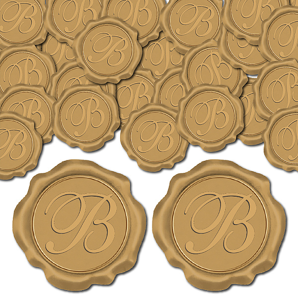 PandaHall CRASPIRE Adhesive Wax Seal Stickers, Envelope Seal Decoration, For Craft Scrapbook DIY Gift, Letter B, Dark Goldenrod, 30mm...
PandaHall CRASPIRE Adhesive Wax Seal Stickers, Envelope Seal Decoration, For Craft Scrapbook DIY Gift, Letter B, Dark Goldenrod, 30mm...