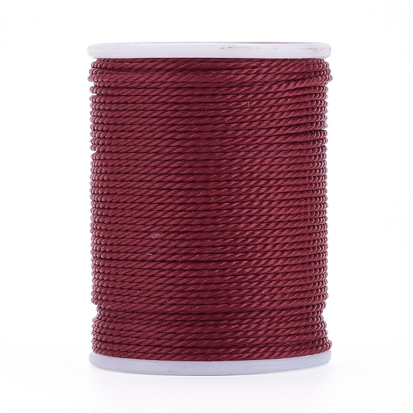 PandaHall Round Waxed Polyester Cord, Taiwan Waxed Cord, Twisted Cord, Dark Red, 1mm, about 12.02 yards(11m)/roll Waxed Polyester Cord Round...
PandaHall Round Waxed Polyester Cord, Taiwan Waxed Cord, Twisted Cord, Dark Red, 1mm, about 12.02 yards(11m)/roll Waxed Polyester Cord Round...