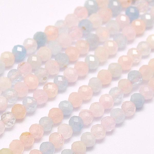 PandaHall Natural Morganite Beads Strands, Faceted, Round, 2mm, Hole: 0.5mm, about 210~220pcs/strand, 15.7 inch(40cm) Morganite Round
PandaHall Natural Morganite Beads Strands, Faceted, Round, 2mm, Hole: 0.5mm, about 210~220pcs/strand, 15.7 inch(40cm) Morganite Round