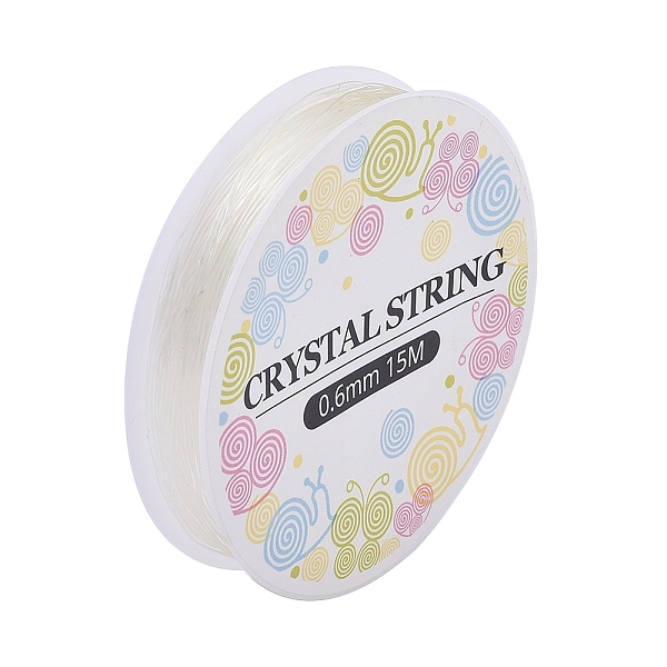 PandaHall Elastic Crystal Thread, Stretchy String Bead Cord, for Beaded Jewelry Making, Clear, 0.6mm, about 16.4 yards(15m)/roll TPU Round...
PandaHall Elastic Crystal Thread, Stretchy String Bead Cord, for Beaded Jewelry Making, Clear, 0.6mm, about 16.4 yards(15m)/roll TPU Round...