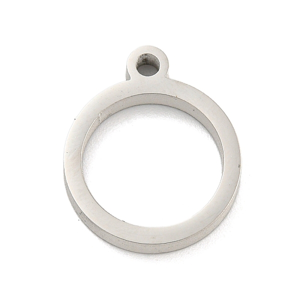 PandaHall 304 Stainless Steel Laser Cut Pendants, Ring Charm, Stainless Steel Color, 17.5x15x3mm, Hole: 2mm 304 Stainless Steel Ring
PandaHall 304 Stainless Steel Laser Cut Pendants, Ring Charm, Stainless Steel Color, 17.5x15x3mm, Hole: 2mm 304 Stainless Steel Ring