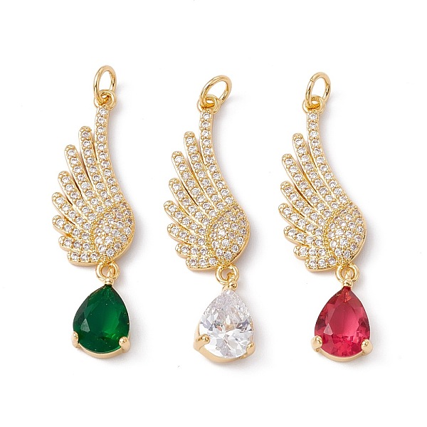 PandaHall Rack Plating Brass Micro Pave Cubic Zirconia Pendants, with Jump Ring, Cadmium Free & Nickel Free & Lead Free, Real 18K Gold..., Multicolor
PandaHall Rack Plating Brass Micro Pave Cubic Zirconia Pendants, with Jump Ring, Cadmium Free & Nickel Free & Lead Free, Real 18K Gold..., Multicolor