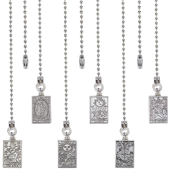 PandaHall CRASPIRE 12Pcs 6 Style Tarot Card Ceiling Fan Pull Chain Extender Charm Pendant Adjustable Decorative 12.6 Inch Extension...
PandaHall CRASPIRE 12Pcs 6 Style Tarot Card Ceiling Fan Pull Chain Extender Charm Pendant Adjustable Decorative 12.6 Inch Extension...