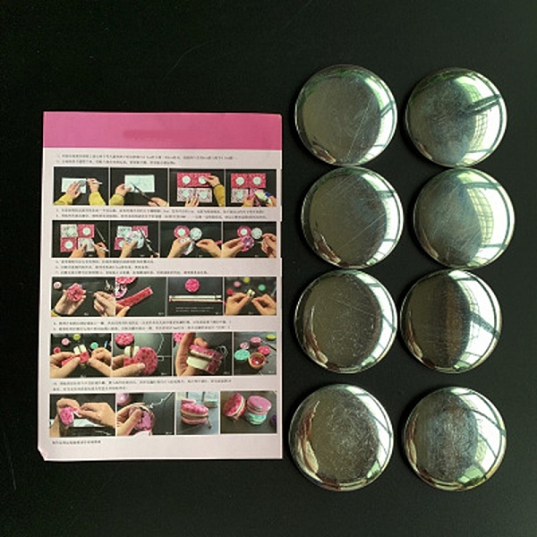 PandaHall 8Pcs Aluminium Macaron Bag Button, for DIY Macaron Coin Purse Pouch Making, Silver, 6.2cm, 8pcs/set Aluminum Silver
PandaHall 8Pcs Aluminium Macaron Bag Button, for DIY Macaron Coin Purse Pouch Making, Silver, 6.2cm, 8pcs/set Aluminum Silver