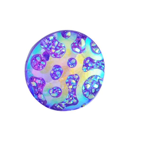 PandaHall Druzy Resin Cabochons, Flat Round, Dark Violet, 12x3.5mm Resin Flat Round Purple
PandaHall Druzy Resin Cabochons, Flat Round, Dark Violet, 12x3.5mm Resin Flat Round Purple