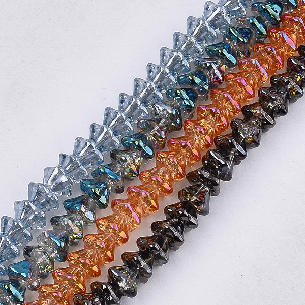 PandaHall Electroplate Glass Beads Strands, Petunia, Mixed Color, 6x8x8mm, Hole: 0.9mm, about 120pcs/strand, 23.6 inch Glass Flower..., Multicolor
PandaHall Electroplate Glass Beads Strands, Petunia, Mixed Color, 6x8x8mm, Hole: 0.9mm, about 120pcs/strand, 23.6 inch Glass Flower..., Multicolor