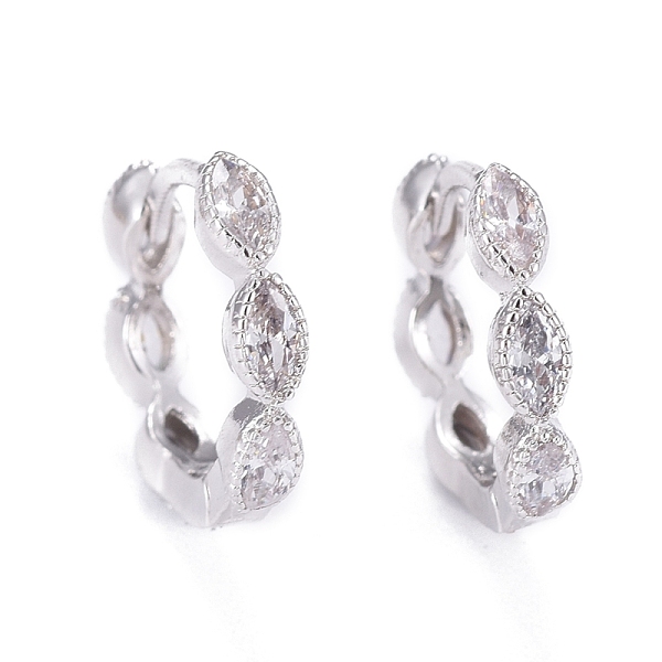 PandaHall Brass Micro Pave Cubic Zirconia Huggie Hoop Earrings, Long-Lasting Plated, Horse Eye, Clear, Real Platinum Plated, 13.5x15.5x3mm...
PandaHall Brass Micro Pave Cubic Zirconia Huggie Hoop Earrings, Long-Lasting Plated, Horse Eye, Clear, Real Platinum Plated, 13.5x15.5x3mm...