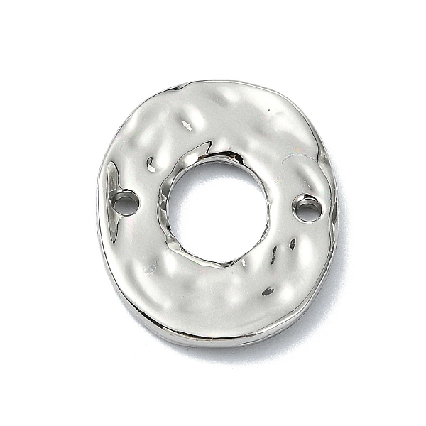PandaHall Rack Plating Alloy Links, Textured Hollow Oval Connector Charms, Platinum, 18x15x2mm, Hole: 1.5mm Alloy Oval
PandaHall Rack Plating Alloy Links, Textured Hollow Oval Connector Charms, Platinum, 18x15x2mm, Hole: 1.5mm Alloy Oval