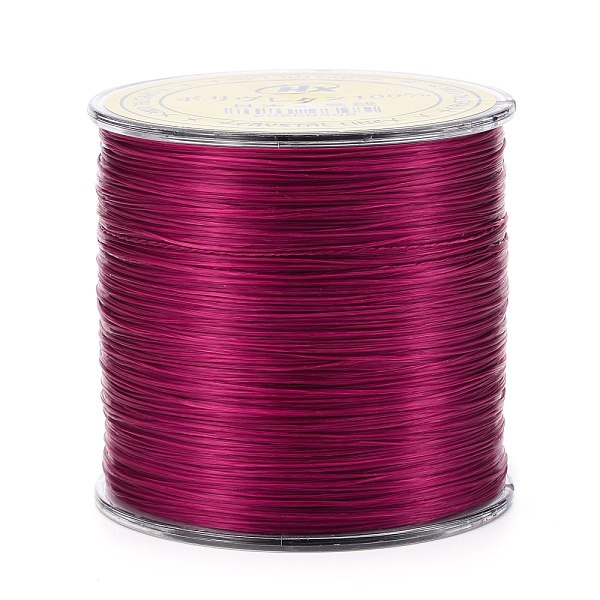 PandaHall Flat Japanese Crystal Elastic Stretch Thread, for Bracelets Gemstone Jewelry Making Beading Craft, Medium Violet Red, 0.5mm, about...
PandaHall Flat Japanese Crystal Elastic Stretch Thread, for Bracelets Gemstone Jewelry Making Beading Craft, Medium Violet Red, 0.5mm, about...