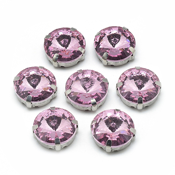 PandaHall Sew on Rhinestone, Multi-strand Links, Glass Rhinestone, with Brass Prong Settings, Garments Accessories, Faceted, Flat Round..., Pink
PandaHall Sew on Rhinestone, Multi-strand Links, Glass Rhinestone, with Brass Prong Settings, Garments Accessories, Faceted, Flat Round..., Pink
