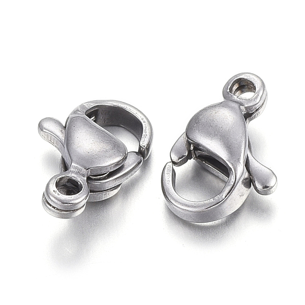 PandaHall 304 Stainless Steel Lobster Claw Clasps, Parrot Trigger Clasps, Stainless Steel Color, 9x6x3mm, Hole: 1mm 304 Stainless Steel...
PandaHall 304 Stainless Steel Lobster Claw Clasps, Parrot Trigger Clasps, Stainless Steel Color, 9x6x3mm, Hole: 1mm 304 Stainless Steel...